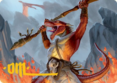 Kobold Art Card (Gold-Stamped Signature) [Dungeons & Dragons: Adventures in the Forgotten Realms Art Series] (AAFR 22)