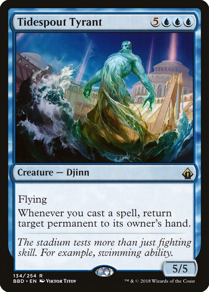 Tidespout Tyrant [Battlebond] (BBD 134)
