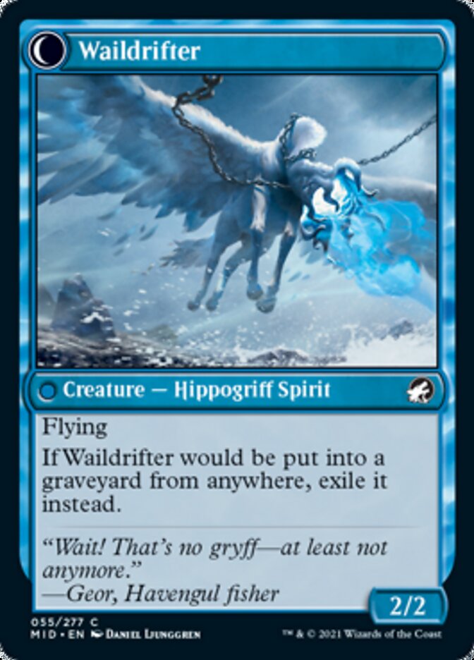 Galedrifter // Waildrifter [Innistrad: Midnight Hunt] (MID 55)