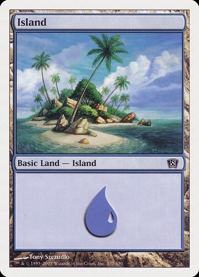 Island (#337) [Eighth Edition] (8ED 337)