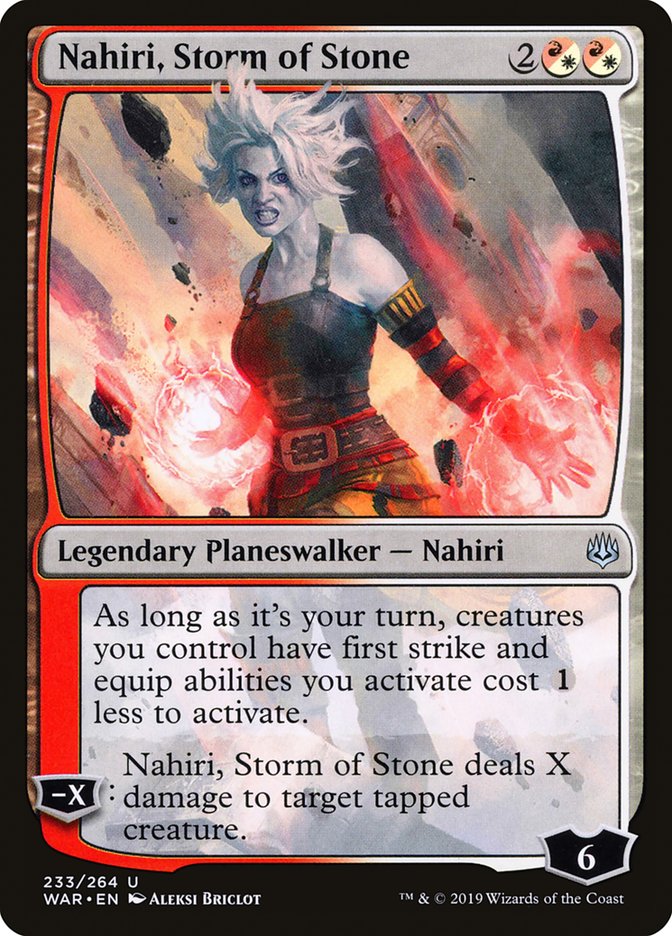 Nahiri, Storm of Stone [War of the Spark] (WAR 233)