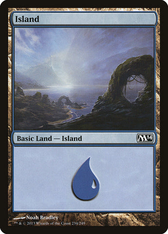 Island (#234) [Magic 2014] (M14 234)