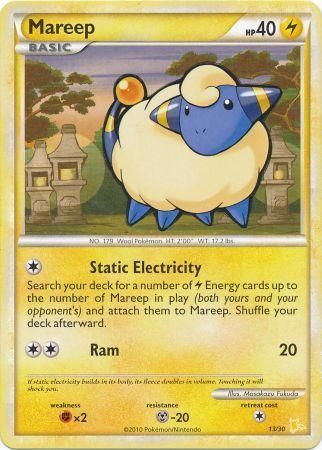 Mareep (13/30) [HeartGold & SoulSilver: Trainer Kit - Gyarados & Raichu]