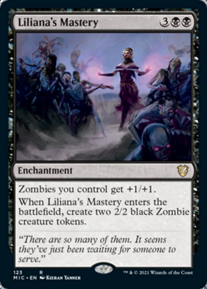 Liliana's Mastery [Innistrad: Midnight Hunt Commander] (MIC 123)