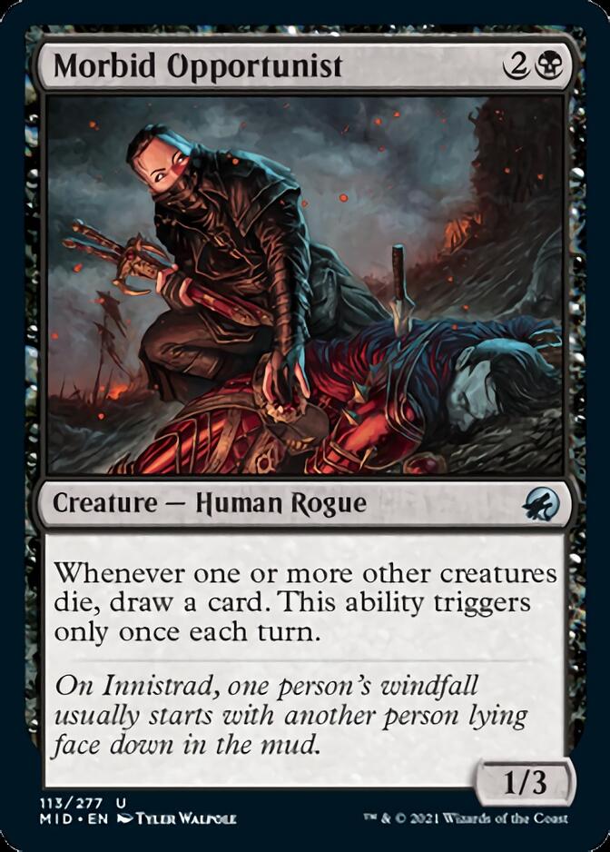 Morbid Opportunist [Innistrad: Midnight Hunt] (MID 113)