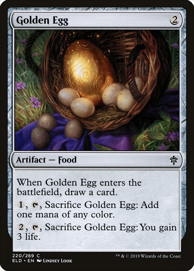 Golden Egg [Throne of Eldraine] (ELD 220)