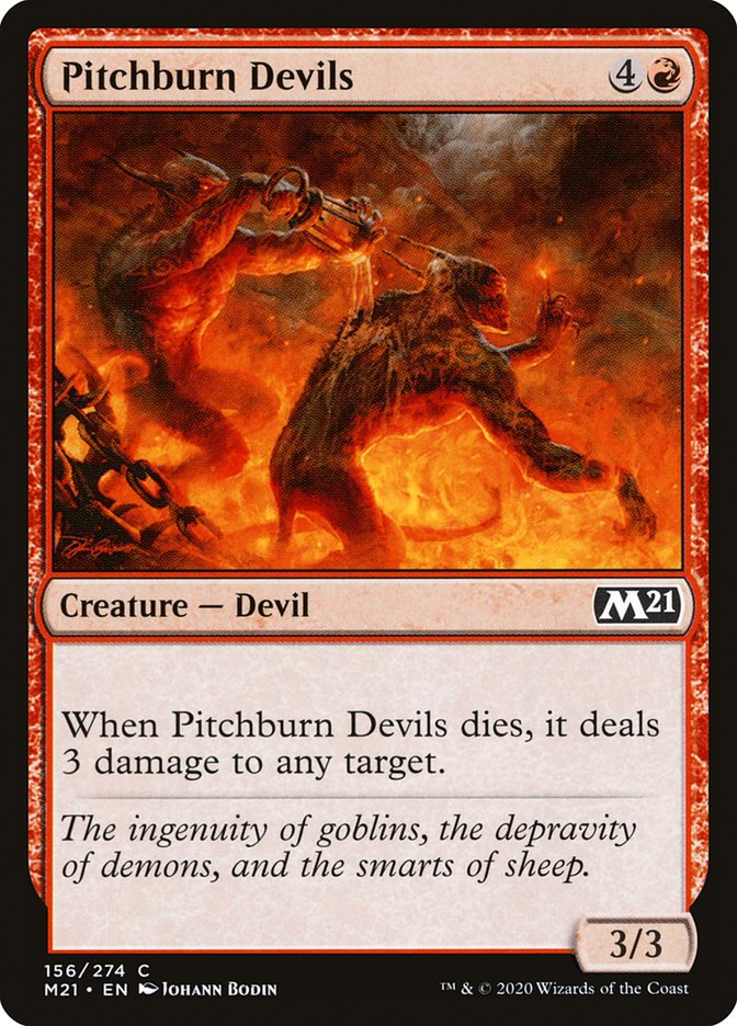 Pitchburn Devils [Core Set 2021] (M21 156)