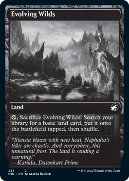Evolving Wilds (261) [Innistrad: Double Feature] (DBL 261)