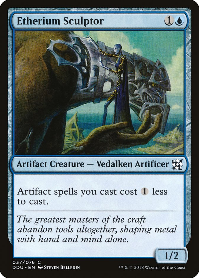 Etherium Sculptor [Duel Decks: Elves vs. Inventors] (DDU 37)