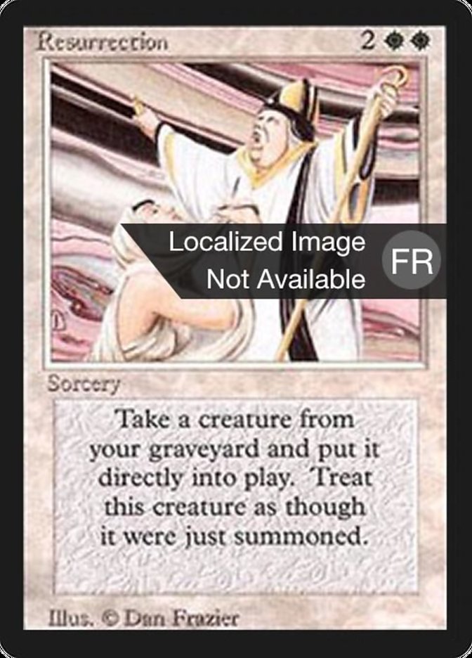 Resurrection [Foreign Black Border] (FBB 34)