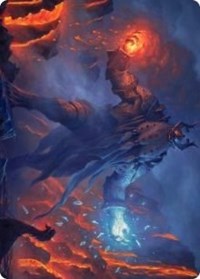 Aegar, the Freezing Flame Art Card [Kaldheim: Art Series] (AKHM 200)