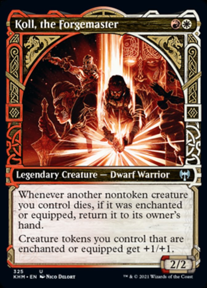 Koll, the Forgemaster (Showcase) [Kaldheim] (KHM 325)