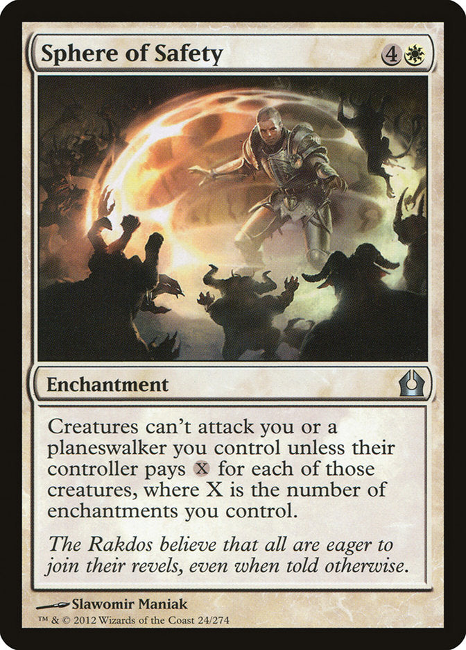 Sphere of Safety [Return to Ravnica] (RTR 24)