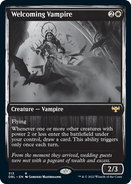 Welcoming Vampire [Innistrad: Double Feature] (DBL 313)