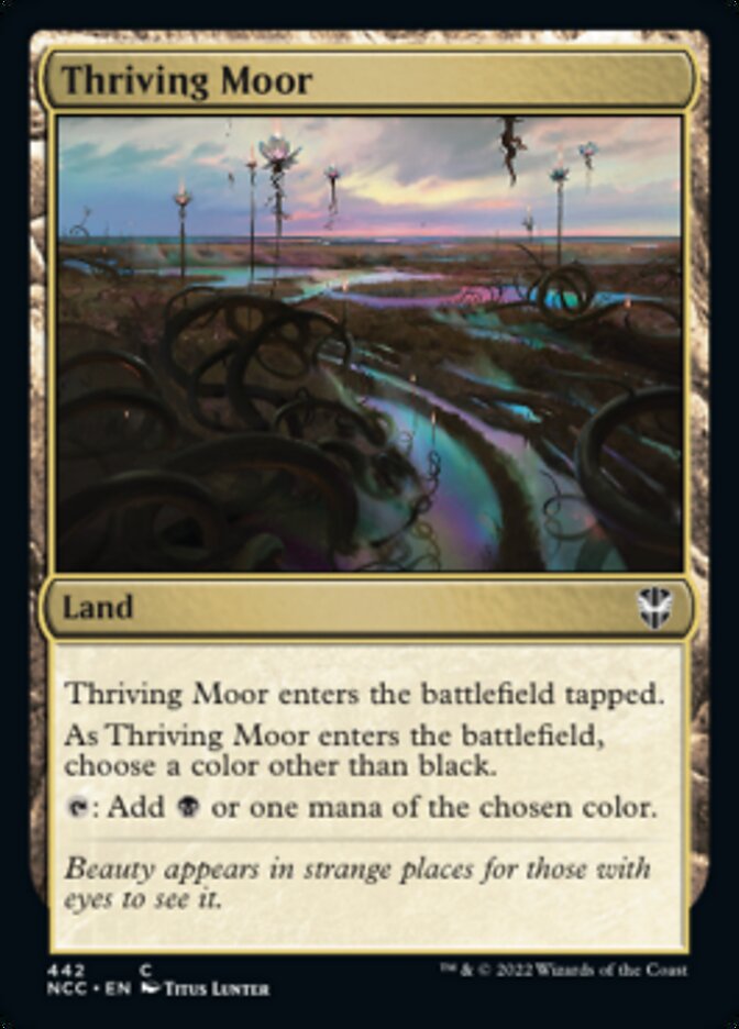 Thriving Moor [Streets of New Capenna Commander] (NCC 442)