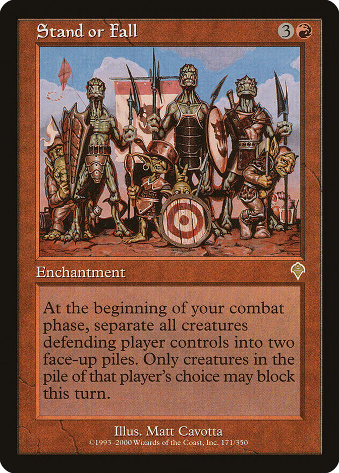 Stand or Fall [Invasion] (INV 171)