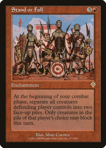 Stand or Fall [Invasion] (INV 171)