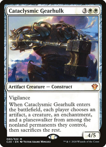 Cataclysmic Gearhulk [Commander 2020] (C20 80)