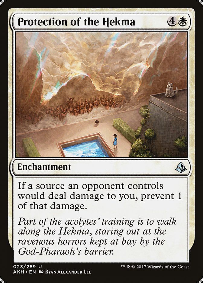 Protection of the Hekma [Amonkhet] (AKH 23)