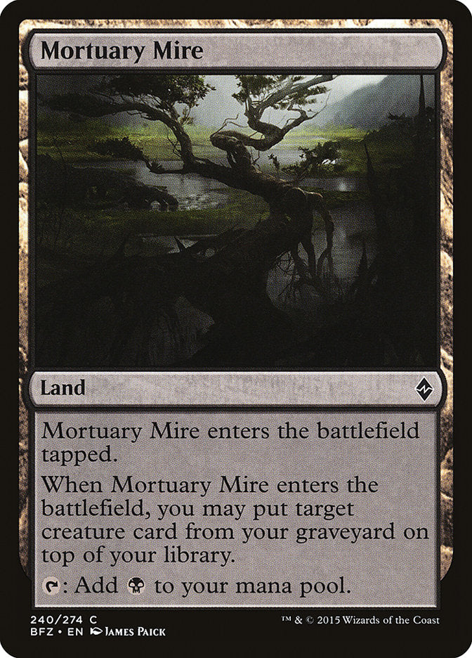 Mortuary Mire [Battle for Zendikar] (BFZ 240)