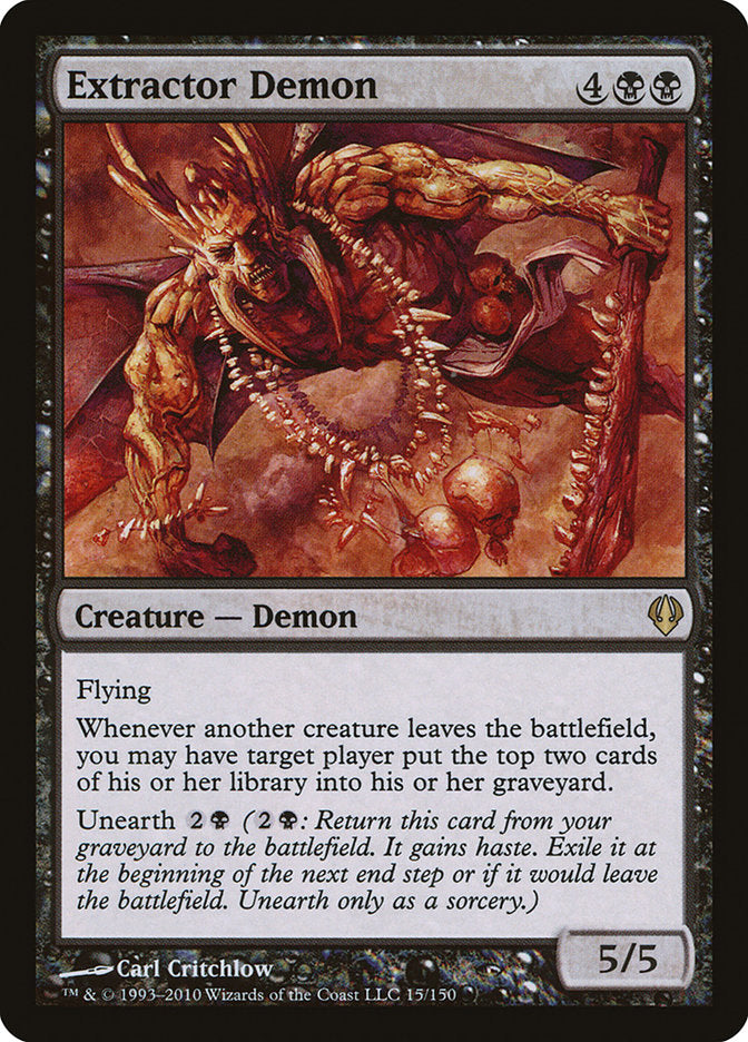 Extractor Demon [Archenemy] (ARC 15)