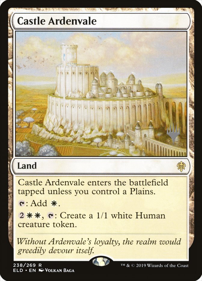 Castle Ardenvale (Promo Pack) [Throne of Eldraine Promos] (PELD 238P)