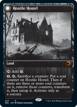 Hostile Hostel // Creeping Inn [Innistrad: Double Feature] (DBL 264)