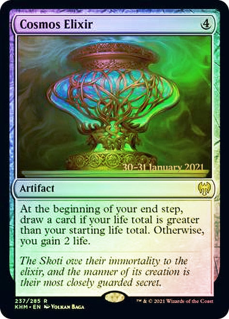 Cosmos Elixir  [Kaldheim Prerelease Promos] (PKHM 237)