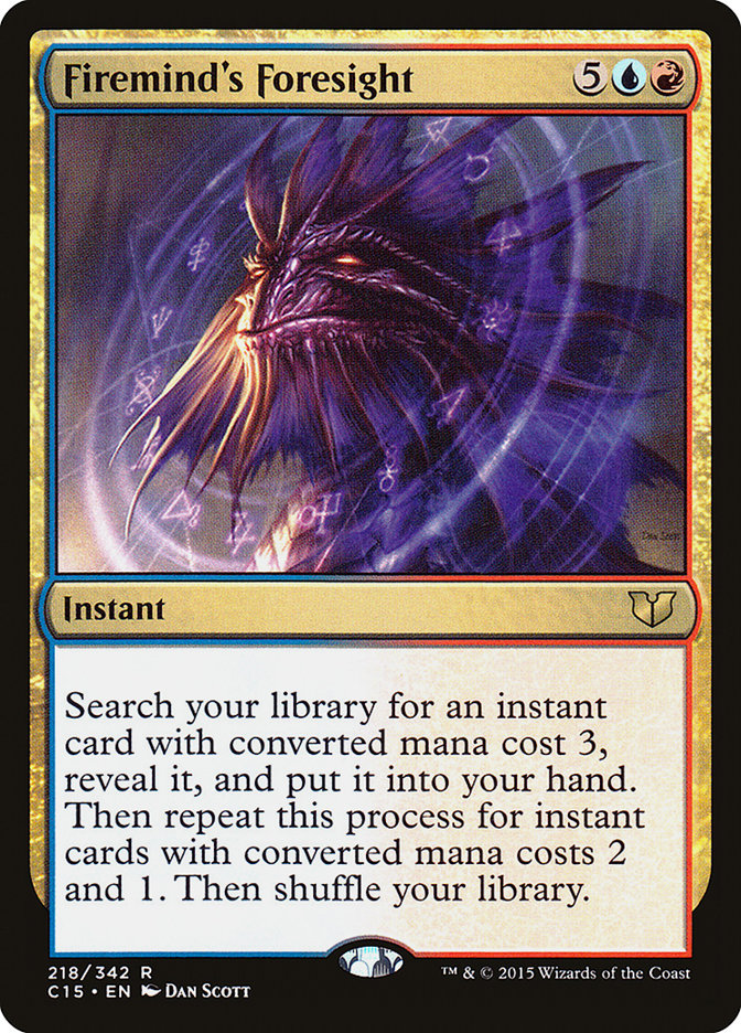 Firemind's Foresight [Commander 2015] (C15 218)