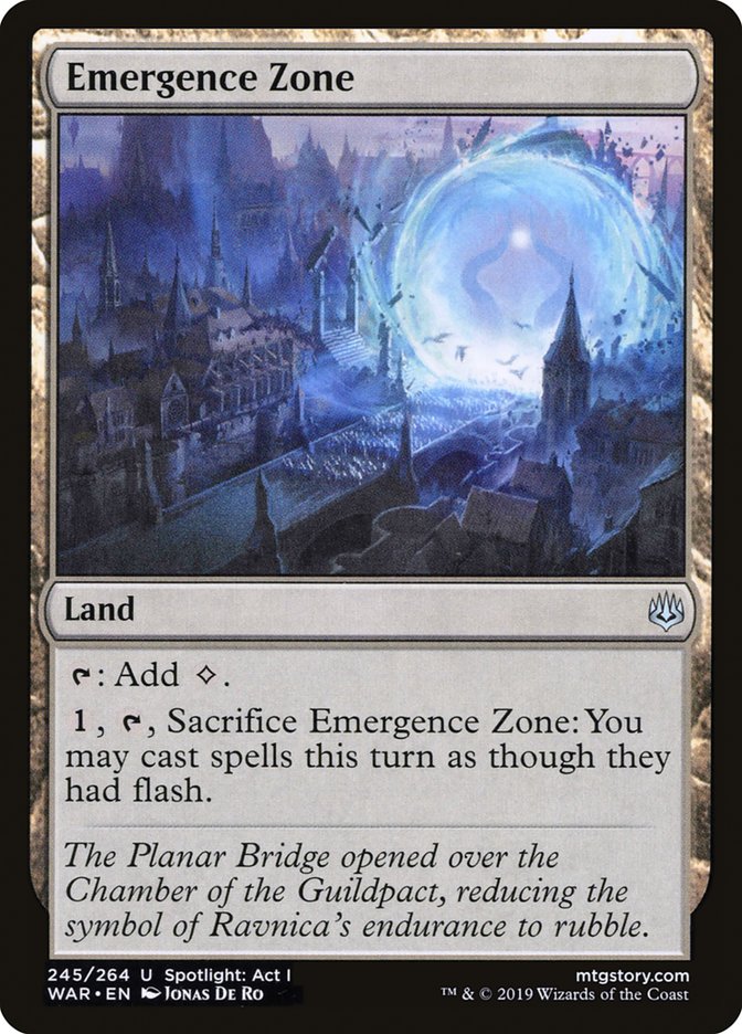 Emergence Zone [War of the Spark] (WAR 245)