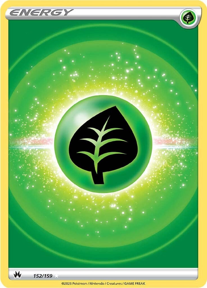 Grass Energy (152/160) (Texture Full Art) [Sword & Shield: Crown Zenith]