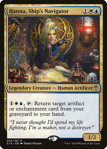 Hanna, Ship's Navigator [Commander 2016] (C16 203)