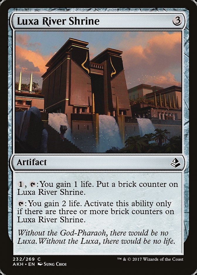 Luxa River Shrine [Amonkhet] (AKH 232)