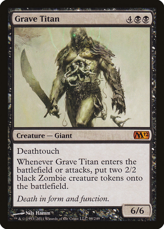 Grave Titan [Magic 2012] (M12 98)