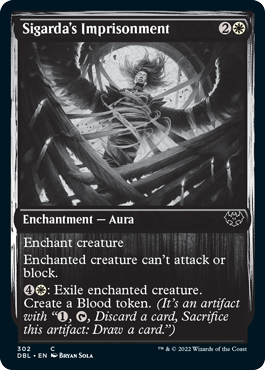 Sigarda's Imprisonment [Innistrad: Double Feature] (DBL 302)