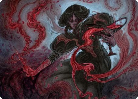 Change of Fortune Art Card [Innistrad: Crimson Vow Art Series] (AVOW 40)
