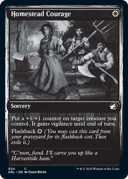 Homestead Courage [Innistrad: Double Feature] (DBL 24)