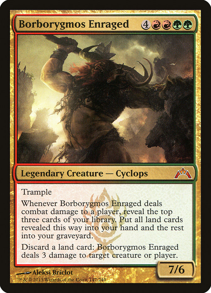 Borborygmos Enraged [Gatecrash] (GTC 147)