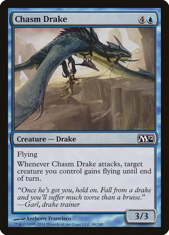 Chasm Drake [Magic 2012] (M12 48)