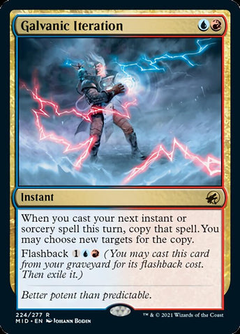 Galvanic Iteration [Innistrad: Midnight Hunt] (MID 224)