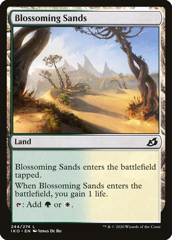 Blossoming Sands [Ikoria: Lair of Behemoths] (IKO 244)