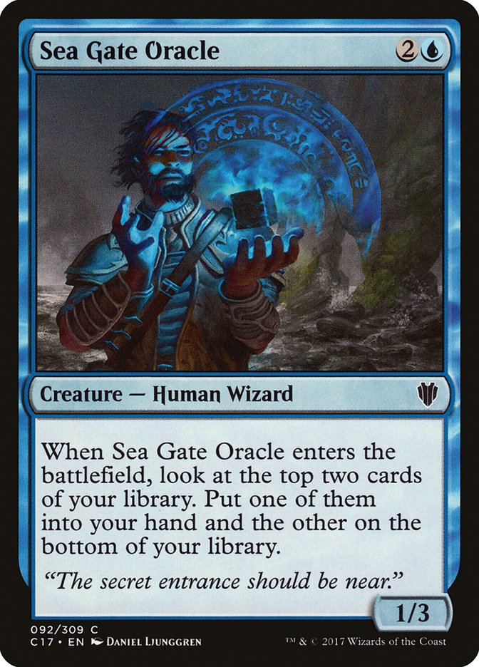 Sea Gate Oracle [Commander 2017] (C17 92)