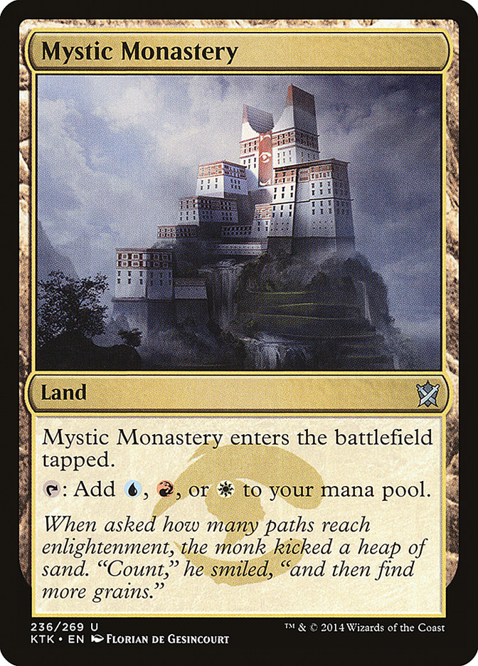 Mystic Monastery [Khans of Tarkir] (KTK 236)