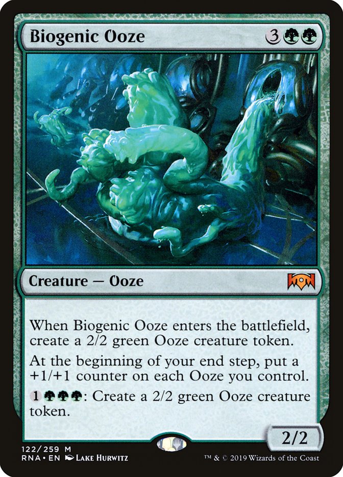 Biogenic Ooze [Ravnica Allegiance] (RNA 122)