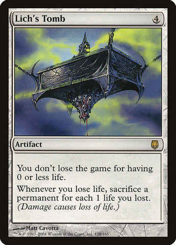 Lich's Tomb [Darksteel] (DST 128)