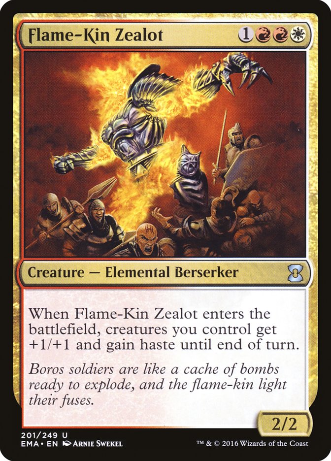 Flame-Kin Zealot [Eternal Masters] (EMA 201)