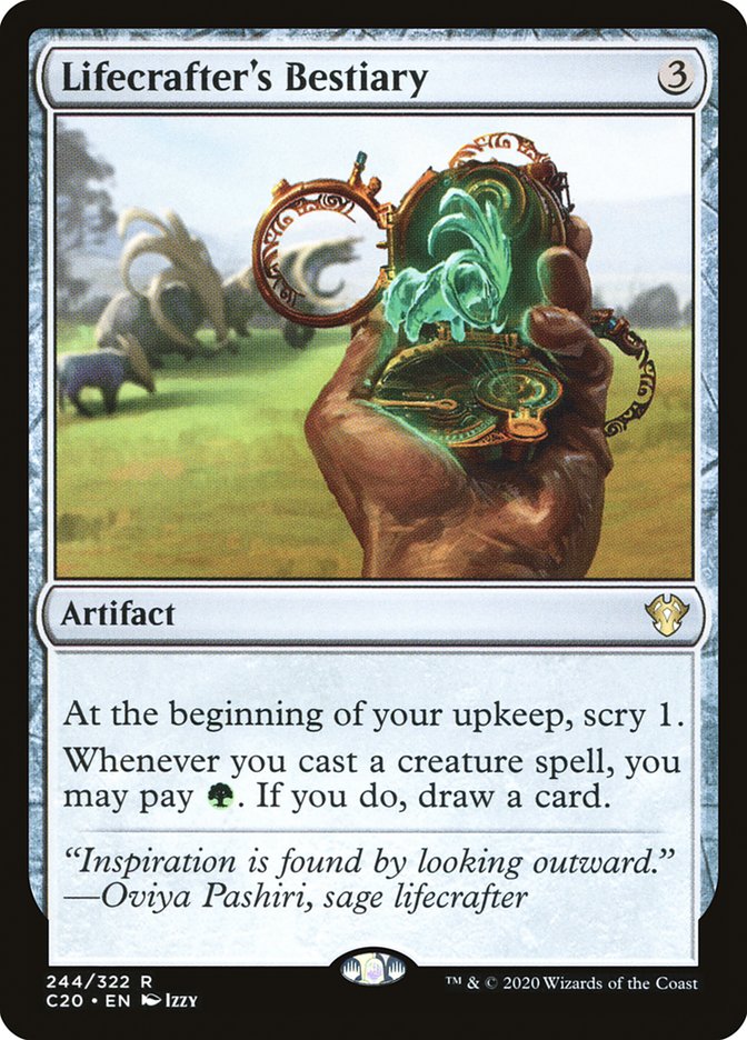 Lifecrafter's Bestiary [Commander 2020] (C20 244)