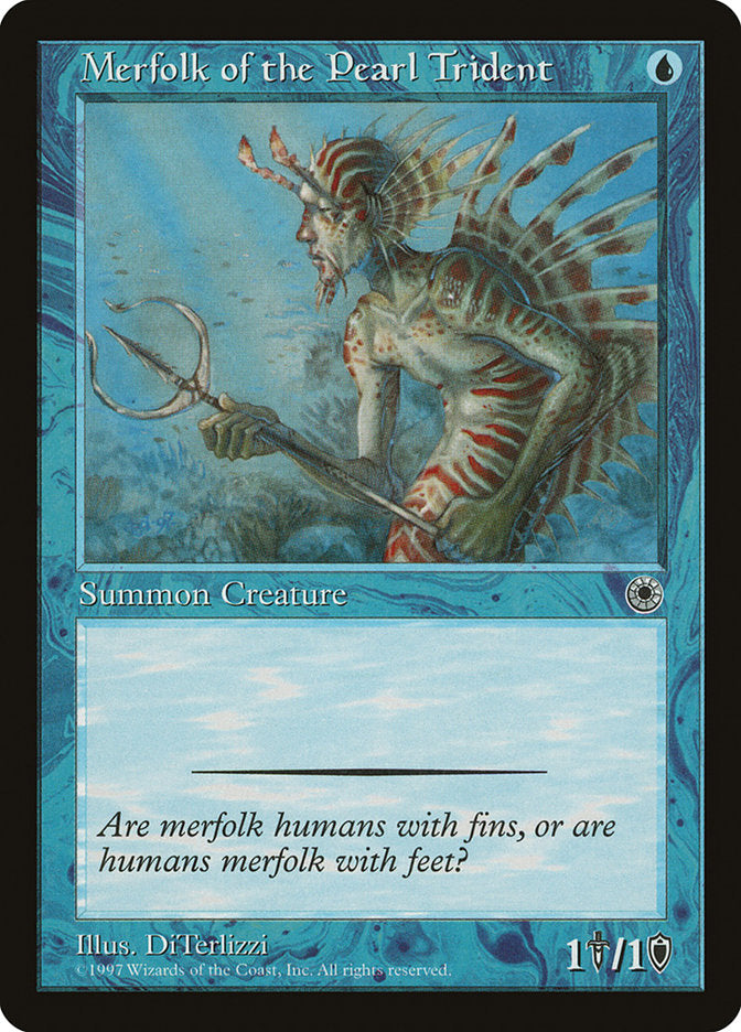 Merfolk of the Pearl Trident [Portal] (POR 60)