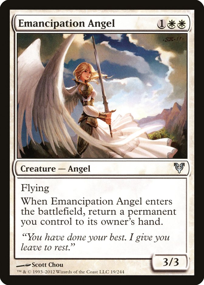 Emancipation Angel [Avacyn Restored] (AVR 19)