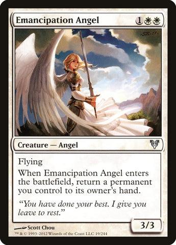 Emancipation Angel [Avacyn Restored] (AVR 19)